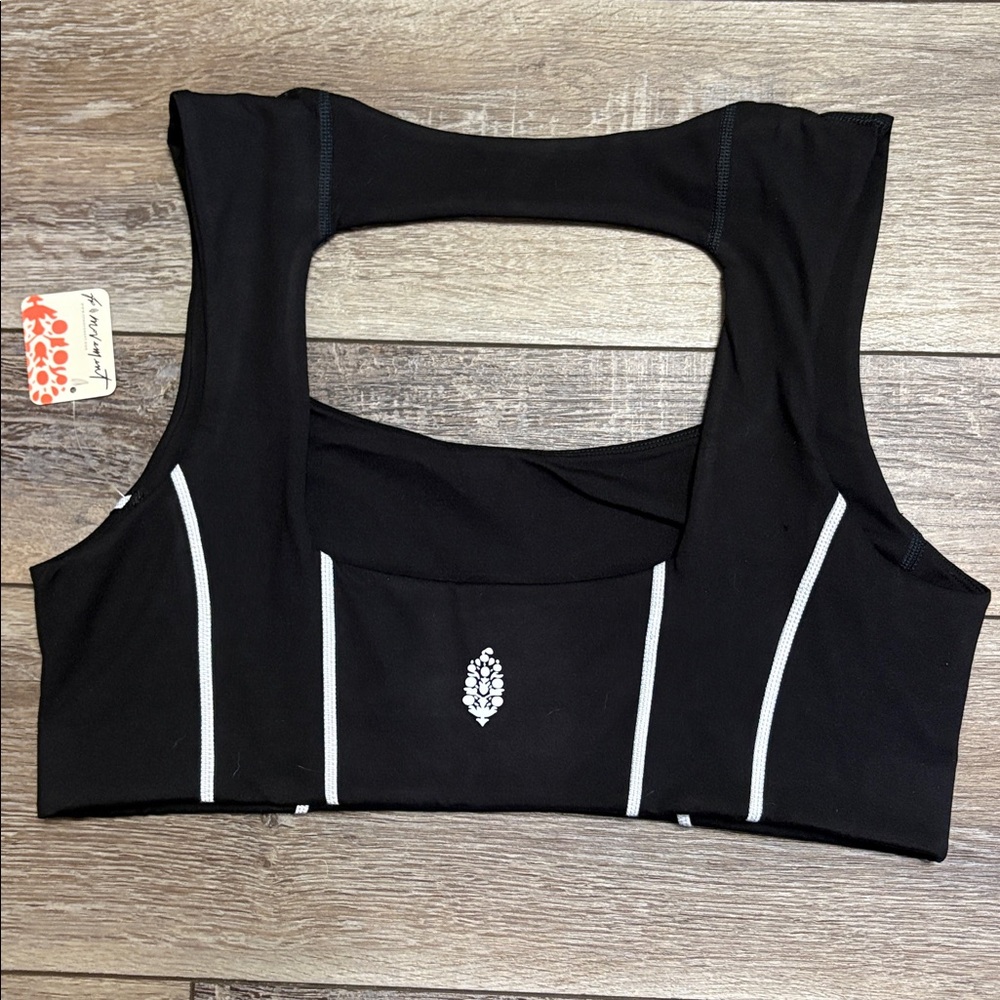 NWT FP Movement You’re A Peach Sports Bra Black XL - Picture 6 of 8